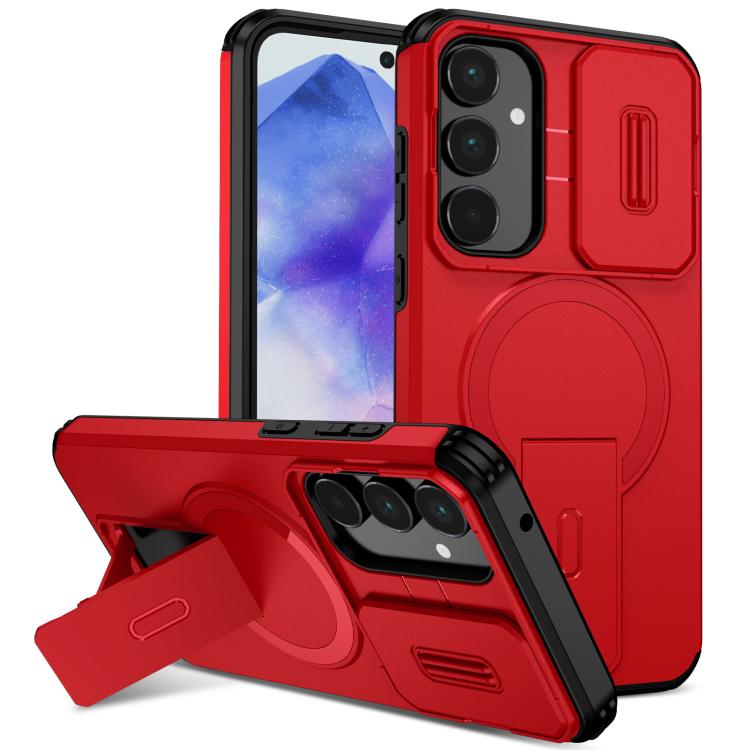 Custodia con supporto MagSafe scorrevole per Samsung Galaxy A55, A35 e A25 5G