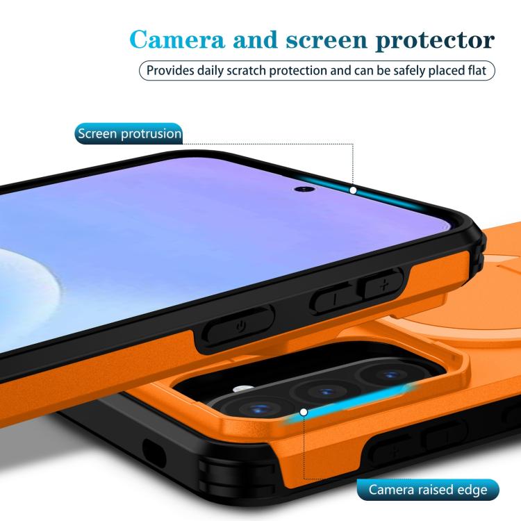 Custodia con supporto MagSafe scorrevole per Samsung Galaxy A57 5G, Samsung