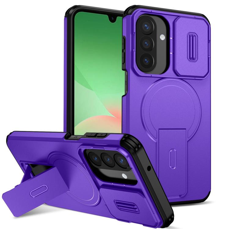 Custodia con supporto MagSafe scorrevole per Samsung Galaxy A57 5G, Samsung