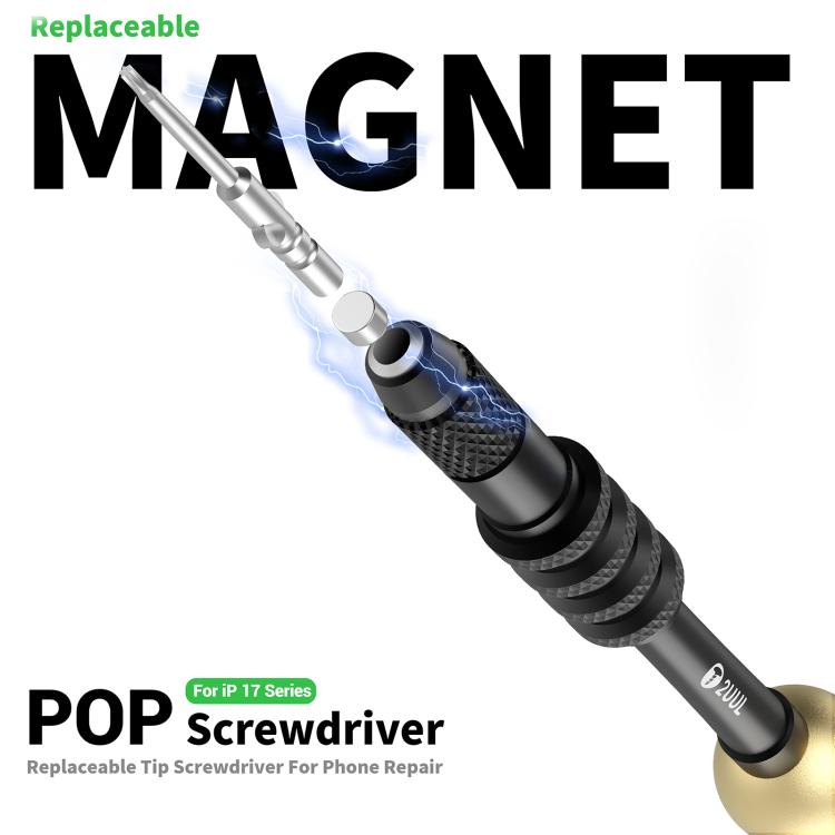 Cacciavite 2UUL SD87 con punta sostituibile per iPhone 17 - immagine 3