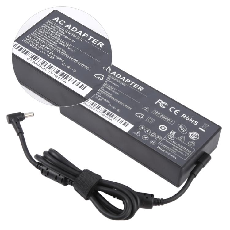 Alimentatore 330W 20V 16,5A con porta DC 6,0x3,7mm per Asus