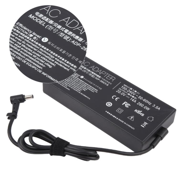 Alimentatore 280W 20A con porta DC 6.0x3.7mm per Asus