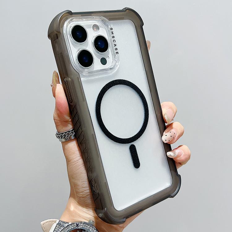 Custodia ibrida 3 in 1 in TPU opaco trasparente con supporto MagSafe per telefono., For iPhone 14 Plus, For iPhone 14, For iPhone 14 Pro, For iPhone 14 Pro Max