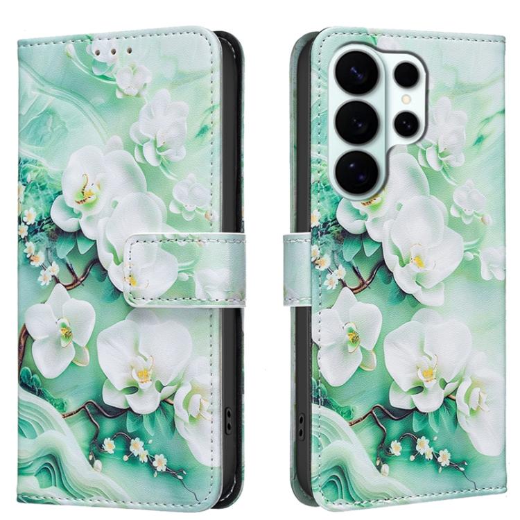 Custodia in pelle con stampa colorata per Galaxy S26 FE 5G, Samsung Galaxy S26