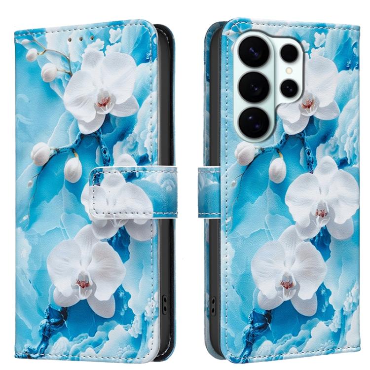 Custodia in pelle con stampa colorata per Galaxy S26 FE 5G, Samsung Galaxy S26