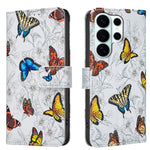 Custodia in pelle con stampa colorata per Galaxy S26 FE 5G, Samsung Galaxy S26