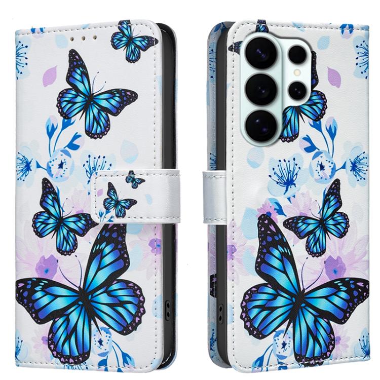 Custodia in pelle con stampa colorata per Galaxy S26 FE 5G, Samsung Galaxy S26
