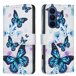 Custodia in pelle con stampa colorata per Galaxy S26 FE 5G, Samsung Galaxy S26