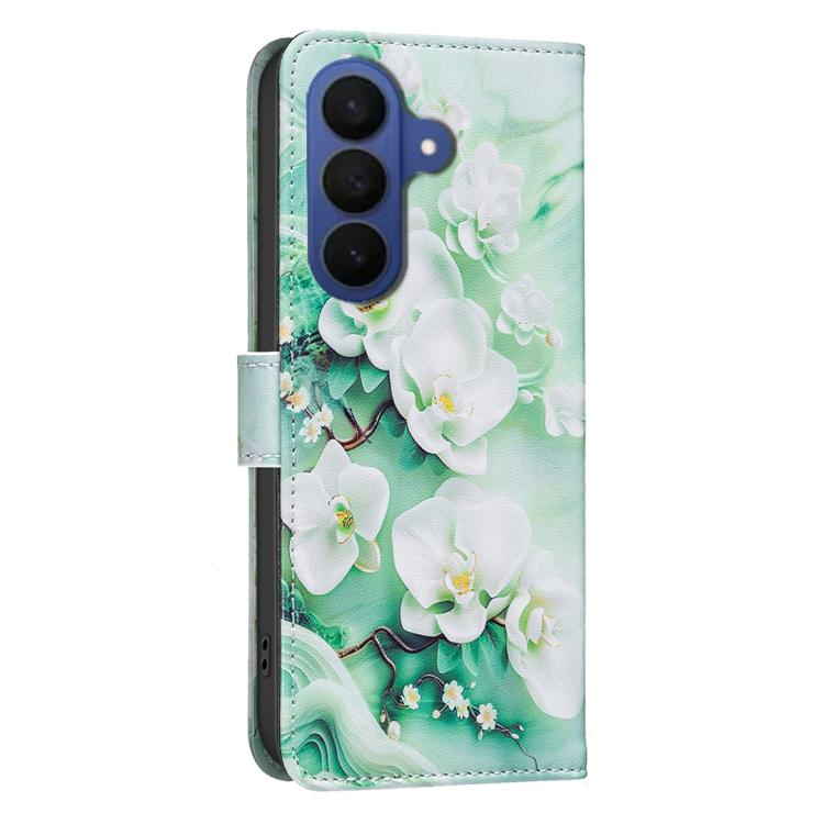 Custodia in pelle con stampa colorata per Galaxy S26 FE 5G, Samsung Galaxy S26