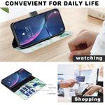 Custodia in pelle con stampa colorata per Galaxy S26 FE 5G, Samsung Galaxy S26