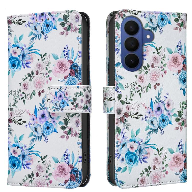 Custodia in pelle con stampa colorata per Galaxy S26 FE 5G, Samsung Galaxy S26