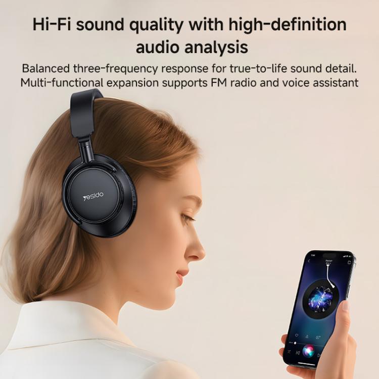 Cuffie wireless Bluetooth circumaurali Yesido EP12