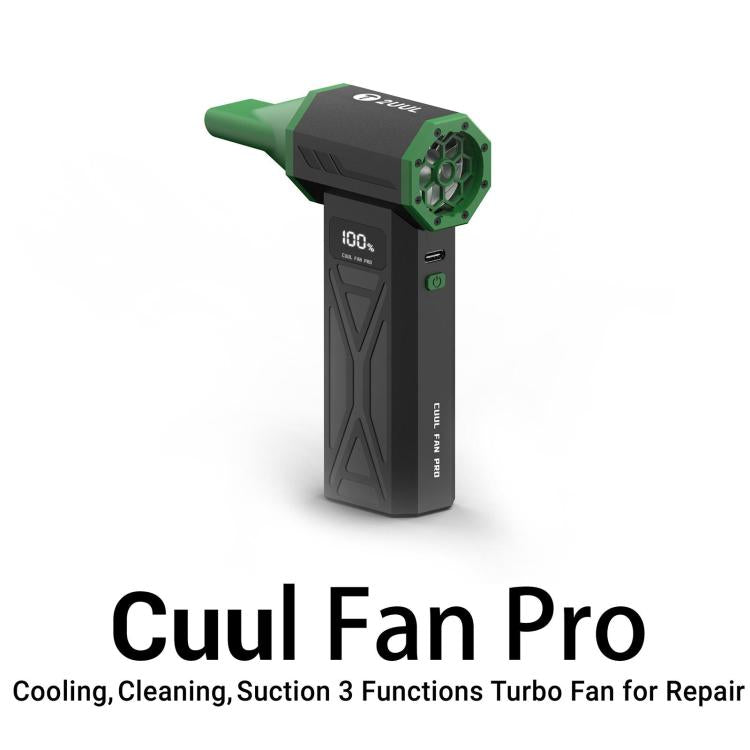 2UUL DA970 Cuul Fan Pro Set di ventole turbo 3 in 1 per raffreddamento, pulizia e aspirazione, 2UUL DA970