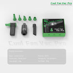 2UUL DA970 Cuul Fan Pro Set di ventole turbo 3 in 1 per raffreddamento, pulizia e aspirazione, 2UUL DA970