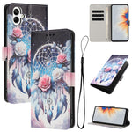 Custodia in pelle con motivo a colori per Samsung Galaxy A05, A05s e A25
