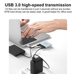 Adattatore convertitore di ricarica per occhiali AR V77G 4K 60Hz da USB-C / Type-C a doppio Type-C, PD 100W, USB 3.0