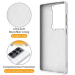 Custodia ibrida TPU e PC con anello girevole per Samsung Galaxy S25 Ultra, S24
