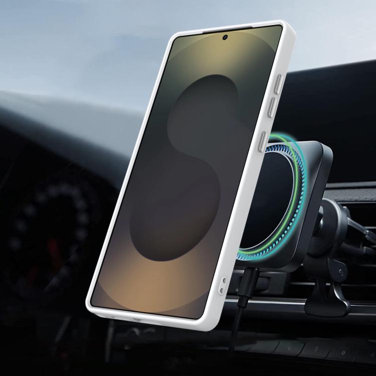 Custodia ibrida TPU e PC con anello girevole per Samsung Galaxy S25 Ultra, S24