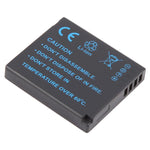 Batteria per fotocamera DMW-BCG10 da 1250 mAh per Panasonic DMC-ZS20 / ZS1 / ZS3 / ZS5 / ZS7 / ZS8 / TZ2, DMW-BCG10