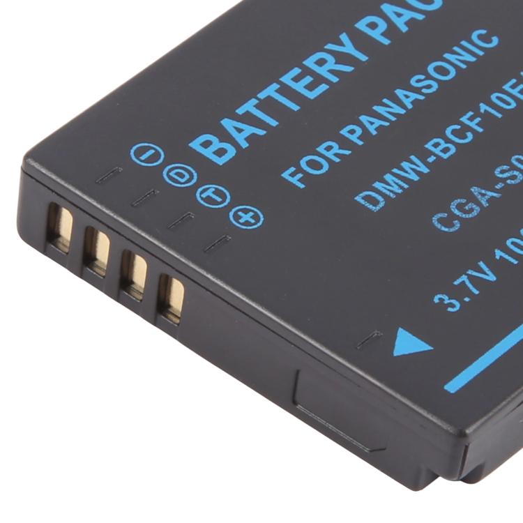Batteria per fotocamera DMW-BCG10 da 1250 mAh per Panasonic DMC-ZS20 / ZS1 / ZS3 / ZS5 / ZS7 / ZS8 / TZ2, DMW-BCG10