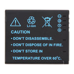 Batteria DMW-BCJ13E 1250mAh per Panasonic D-LUX5 LX6GK LX7GK