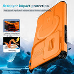 Custodia con supporto MagSafe scorrevole per Samsung Galaxy S23 5G