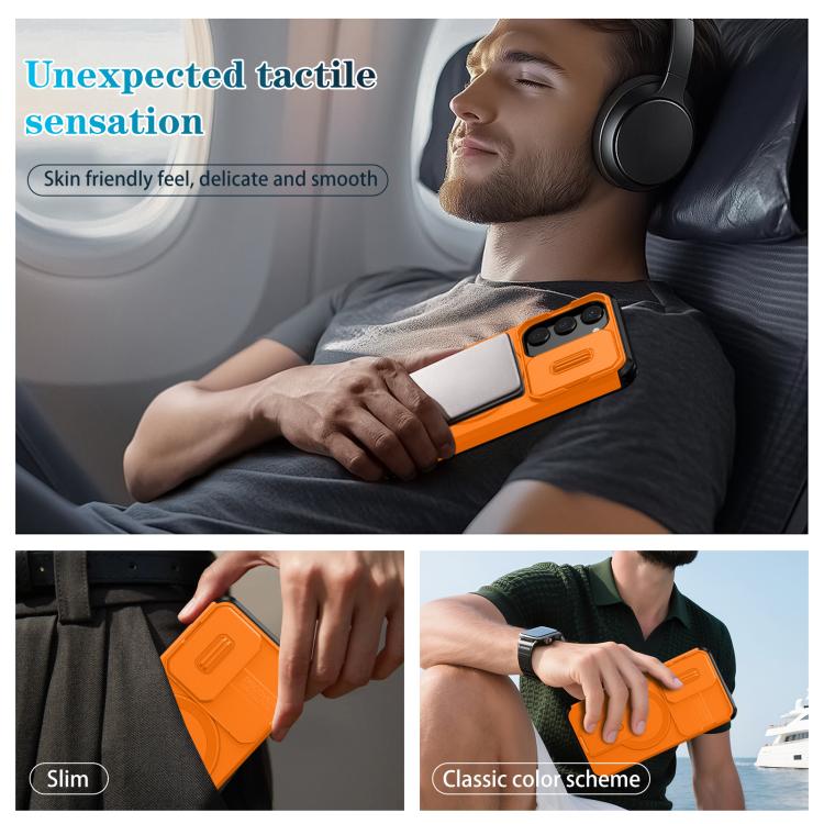 Custodia con supporto MagSafe scorrevole per Samsung Galaxy S23 5G