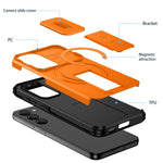 Custodia con supporto MagSafe scorrevole per Samsung Galaxy S23 5G