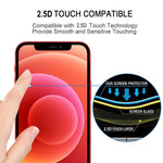 Pellicola in vetro temperato per iPhone 12 mini, 12 e 12 Pro