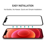 Pellicola in vetro temperato per iPhone 12 mini, 12 e 12 Pro