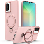 Custodia ibrida TPU e PC con anello girevole per Samsung Galaxy A07 A17 A37 A57