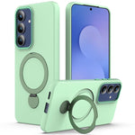 Custodia ibrida TPU e PC con anello girevole per Samsung Galaxy A07 A17 A37 A57