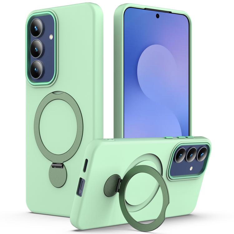 Custodia ibrida TPU e PC con anello girevole per Samsung Galaxy A07 A17 A37 A57