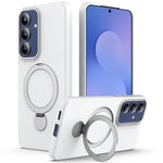 Custodia ibrida TPU e PC con anello girevole per Samsung Galaxy A07 A17 A37 A57