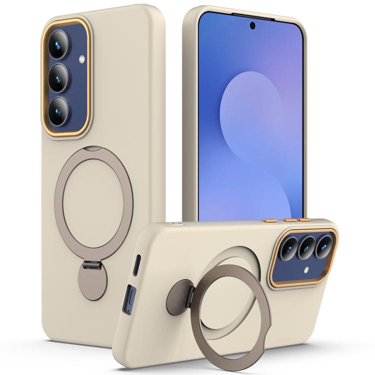 Custodia ibrida TPU e PC con anello girevole per Samsung Galaxy A07 A17 A37 A57