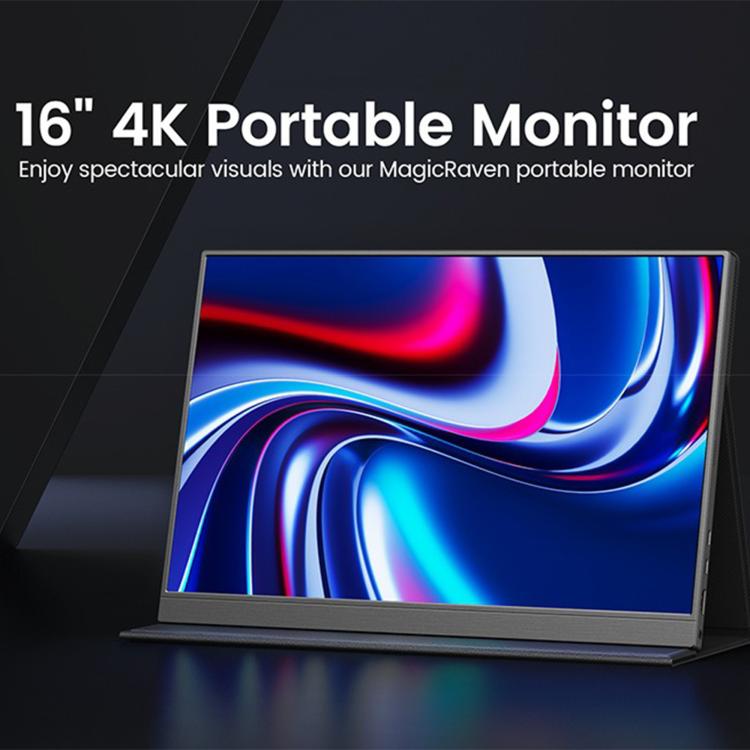 Monitor portatile 16 pollici 4K IPS per laptop e console