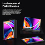 Monitor portatile 16 pollici 4K IPS per laptop e console