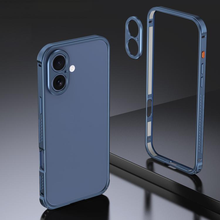 Custodia Armor con telaio in metallo antiscivolo su entrambi i lati e copriobiettivo., For iPhone 17 Pro Max, For iPhone 17 Pro, For iPhone 17, For iPhone 16 Pro Max