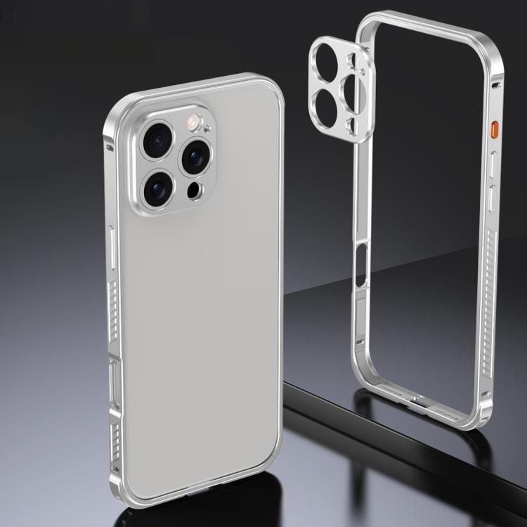 Custodia Armor con telaio in metallo antiscivolo su entrambi i lati e copriobiettivo., For iPhone 17 Pro Max, For iPhone 17 Pro, For iPhone 17, For iPhone 16 Pro Max