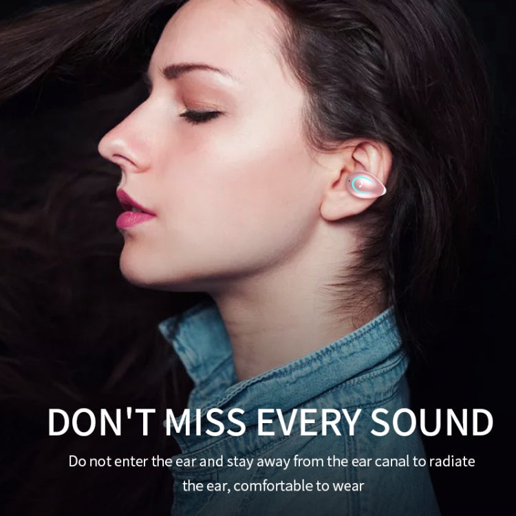 Auricolare Bluetooth YX08 ultraleggero con clip