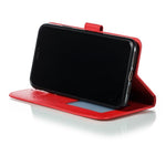 Custodia in pelle con motivo a piume per Samsung Galaxy S26 Edge 5G