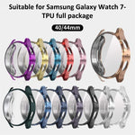 Cover per orologio xDfind con pellicola temperata e TPU integrato, For Samsung Galaxy Watch7 44mm