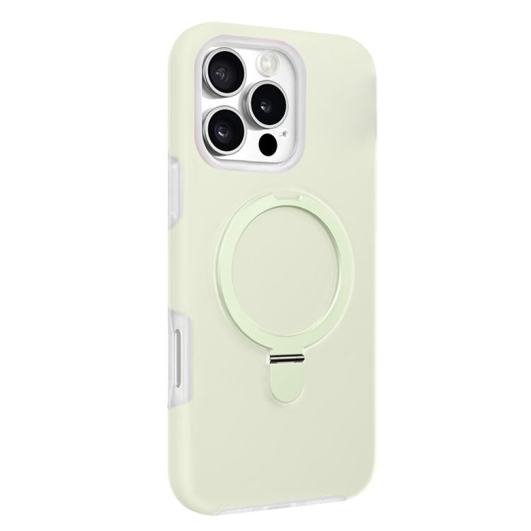 Custodia per telefono in silicone liquido Jelly MagSafe con supporto MagSafe., For iPhone 16 Pro Max, For iPhone 16 Pro