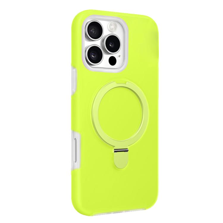 Custodia per telefono in silicone liquido Jelly MagSafe con supporto MagSafe., For iPhone 16 Pro Max, For iPhone 16 Pro