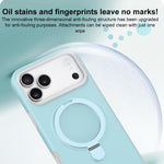 Custodia per telefono in silicone liquido Jelly MagSafe con supporto MagSafe., For iPhone 16, For iPhone 15 Pro Max