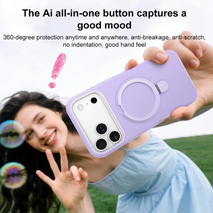 Custodia per telefono in silicone liquido Jelly MagSafe con supporto MagSafe., For iPhone 17, For iPhone Air