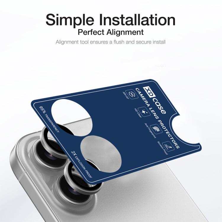 Protezione per obiettivo XDcase AF + AR Hawkeye con strumento di allineamento, For iPhone 17