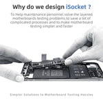 Tester per schede madri QianLi iSocket 16E per iPhone 16e - immagine 4
