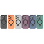 Custodia per telefono Ring Shield MagSafe in TPU con supporto girevole a 360 gradi, For iPhone 14 Pro, For iPhone 14 Pro Max, For iPhone 13 Pro Max, For iPhone 13 Pro