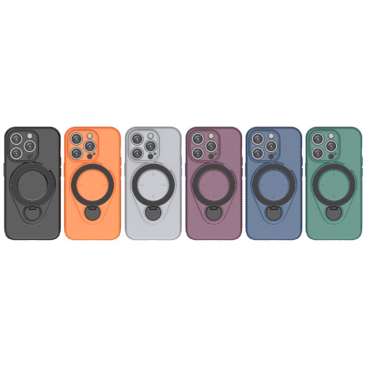 Custodia per telefono Ring Shield MagSafe in TPU con supporto girevole a 360 gradi, For iPhone 14 Pro, For iPhone 14 Pro Max, For iPhone 13 Pro Max, For iPhone 13 Pro